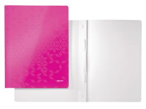 SKOROSZYT KARTONOWY LEITZ WOW A4 RÓŻOWY 