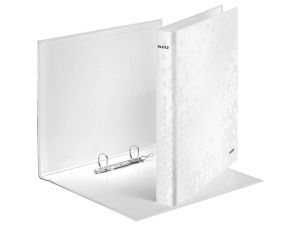 SEGREGATOR 2-RINGOWY LEITZ WOW A4 40 MM BIAŁY