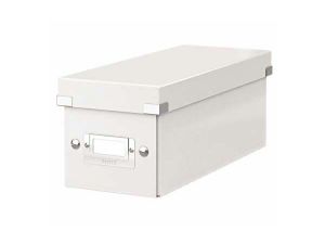 PUDŁO NA CD LEITZ CLICK&STORE BIAŁE 