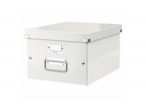 PUDŁO UNIWERSALNE LEITZ CLICK&STORE ŚREDNIE BIAŁE