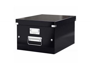 PUDŁO UNIWERSALNE LEITZ CLICK&STORE ŚREDNIE CZARNE