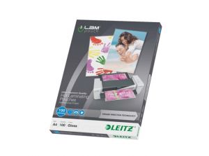 FOLIA LAMINACYJNA LEITZ A4 100 MIC 100 SZTUK