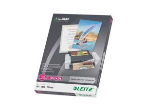 FOLIA LAMINACYJNA LEITZ A4 125 MIC 100 SZTUK