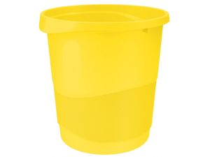 KOSZ NA ŚMIECI ESSELTE EUROPOST VIVIDA 14L ŻÓŁTY