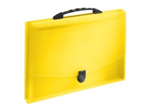 TECZKA ESSELTE VIVIDA Z 12 PRZEGRÓDKAMI I RĄCZKĄ ŻÓŁTA