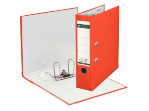 SEGREGATOR LEITZ A4 80 MM Z MECHANIZMEM 180 JASNOCZERWONY