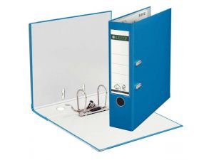 SEGREGATOR LEITZ A4 80 MM Z MECHANIZMEM 180 JASNONIEBIESKI