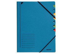 TECZKA SEGREGUJĄCA LEITZ NIEBIESKA 7 PRZEKŁADEK