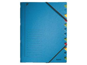 TECZKA SEGREGUJĄCA LEITZ NIEBIESKA 12 PRZEKŁADEK