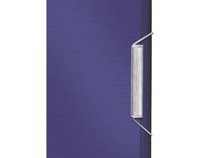 TECZKA Z GUMKĄ LEITZ STYLE 15MM BŁĘKIT TYTANOWY