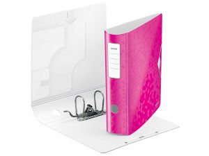 SEGREGATOR LEITZ A4 75 MM 180 ACTIVE WOW RÓŻOWY