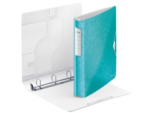SEGREGATOR 4-RINGOWY LEITZ 52 MM WOW SOFT CLICK TURKUSOWY