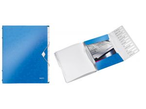 TECZKA SEGREGUJĄCA LEITZ WOW NIEBIESKA 12 PRZEKŁADEK