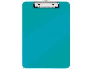 DESKA Z KLIPEM LEITZ WOW A4 TURKUSOWA