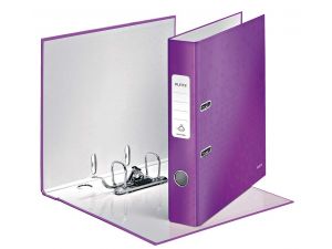 SEGREGATOR LEITZ A4 50 MM 180 WOW FIOLETOWY