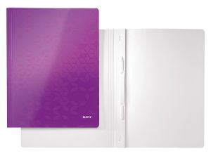 SKOROSZYT KARTONOWY LEITZ WOW A4 FIOLETOWY