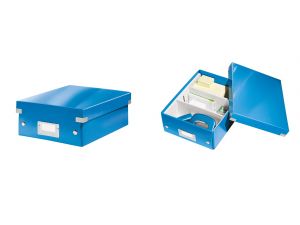 PUDŁO Z PRZEGRÓDKAMI LEITZ CLICK&STORE MAŁE NIEBIESKIE