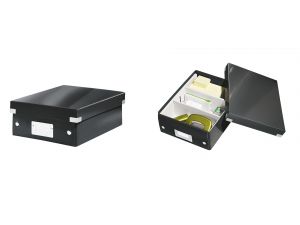 PUDŁO Z PRZEGRÓDKAMI LEITZ CLICK&STORE MAŁE CZARNE