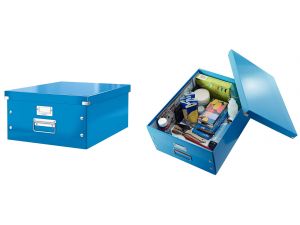 PUDŁO UNIWERSALNE LEITZ CLICK&STORE DUŻE NIEBIESKIE
