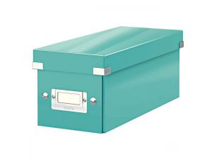 PUDŁO NA CD LEITZ CLICK&STORE TURKUSOWE