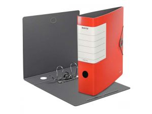 SEGREGATOR LEITZ A4 82 MM 180 ACTIVE SOLID CZERWONY