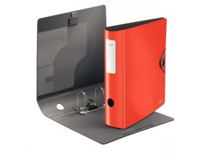 SEGREGATOR LEITZ A4 80 MM ACITVE SOLID PP CZERWONY