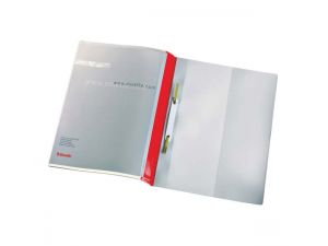 SKOROSZYT PLASTIKOWY TWARDY ESSELTE A4 CZERWONY