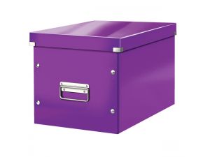 PUDŁO UNIWERSALNE LEITZ CLICK&STORE ROZMIAR M FIOLETOWE