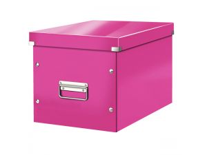 PUDŁO UNIWERSALNE LEITZ CLICK&STORE ROZMIAR M RÓŻOWE
