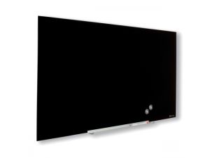 TABLICA SZKLANA NOBO DIAMOND PANORAMICZNA 45" SUCHOŚCIERALNA CZARNA