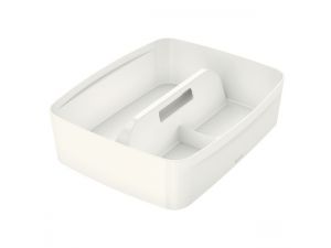 POJEMNIK LEITZ MYBOX Z UCHWYTEM  DUŻY BIAŁY