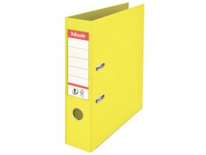 SEGREGATOR ESSELTE A4 75 MM NO.1 COLOUR`ICE ŻÓŁTY