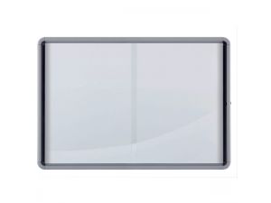 GABLOTA WEWNĘTRZNA NOBO 12XA4 MAGNETYCZNA OSZKLONA BIAŁA