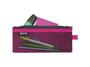 KOSZULKA LEITZ WOW M RÓŻOWA Z SUWAKIEM SASZETKA PODRÓŻNA