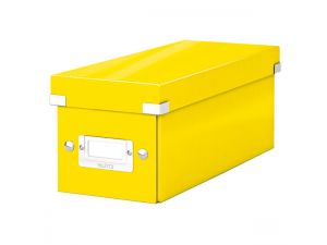 PUDŁO NA CD LEITZ CLICK&STORE WOW ŻÓŁTE