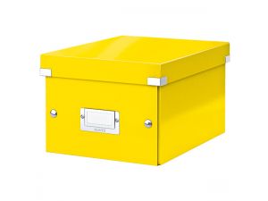 PUDŁO UNIWERSALNE LEITZ CLICK&STORE WOW MAŁE ŻÓŁTE