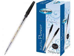 DŁUGOPIS CENTRUM PIONEER CZARNY