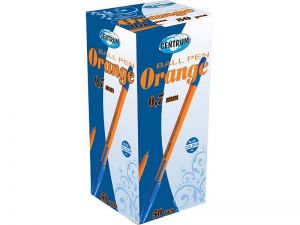 DŁUGOPIS CENTRUM ORANGE NIEBIESKI