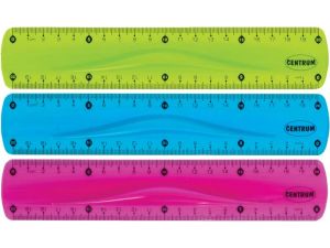 LINIJKA CENTRUM 20CM ELASTYCZNA 