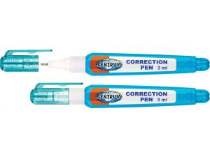 KOREKTOR W PIÓRZE CENTRUM 3ML METALOWA KOŃCÓWKA