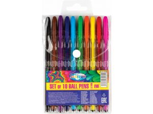 DŁUGOPIS CENTRUM 10 SZT. 80160 10 KOLORÓW