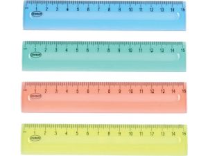 LINIJKA CENTRUM 15CM PLASTIKOWA 80725