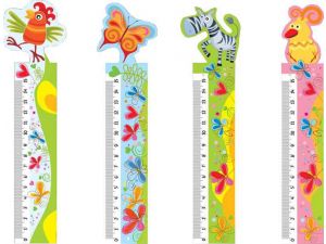 LINIJKA CENTRUM 15CM 3D Z TABLICZKĄ MNOŻENIA PLASTIKOWA GIRAFFE 86854