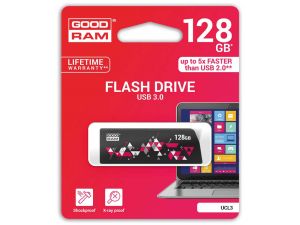 PENDRIVE GOODRAM 128GB USB 3.0 CL!CK CZARNY
