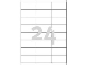 ETYKIETA AVERY ZWECKFORM 3422 70X35MM Z MARGINESEM 100 ARKUSZY