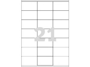 ETYKIETA AVERY ZWECKFORM 3481 70X41MM 100 ARKUSZY