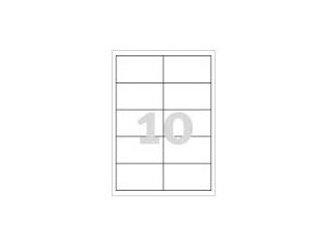 ETYKIETA AVERY ZWECKFORM 3679 97X55MM Z MARGINESEM 100 ARKUSZY