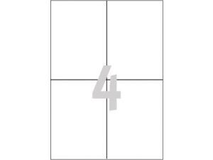 ETYKIETA AVERY ZWECKFORM 3483 105X148MM BEZ MARGINESU 100 ARKUSZY