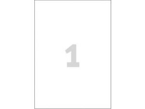 ETYKIETA AVERY ZWECKFORM 3478 210X297MM BEZ MARGINESU 100 ARKUSZY