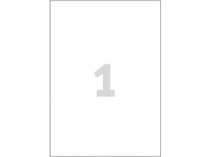 ETYKIETA AVERY ZWECKFORM 4775 POLIESTROWA 210X297MM TRWAŁA 20 ARKUSZY